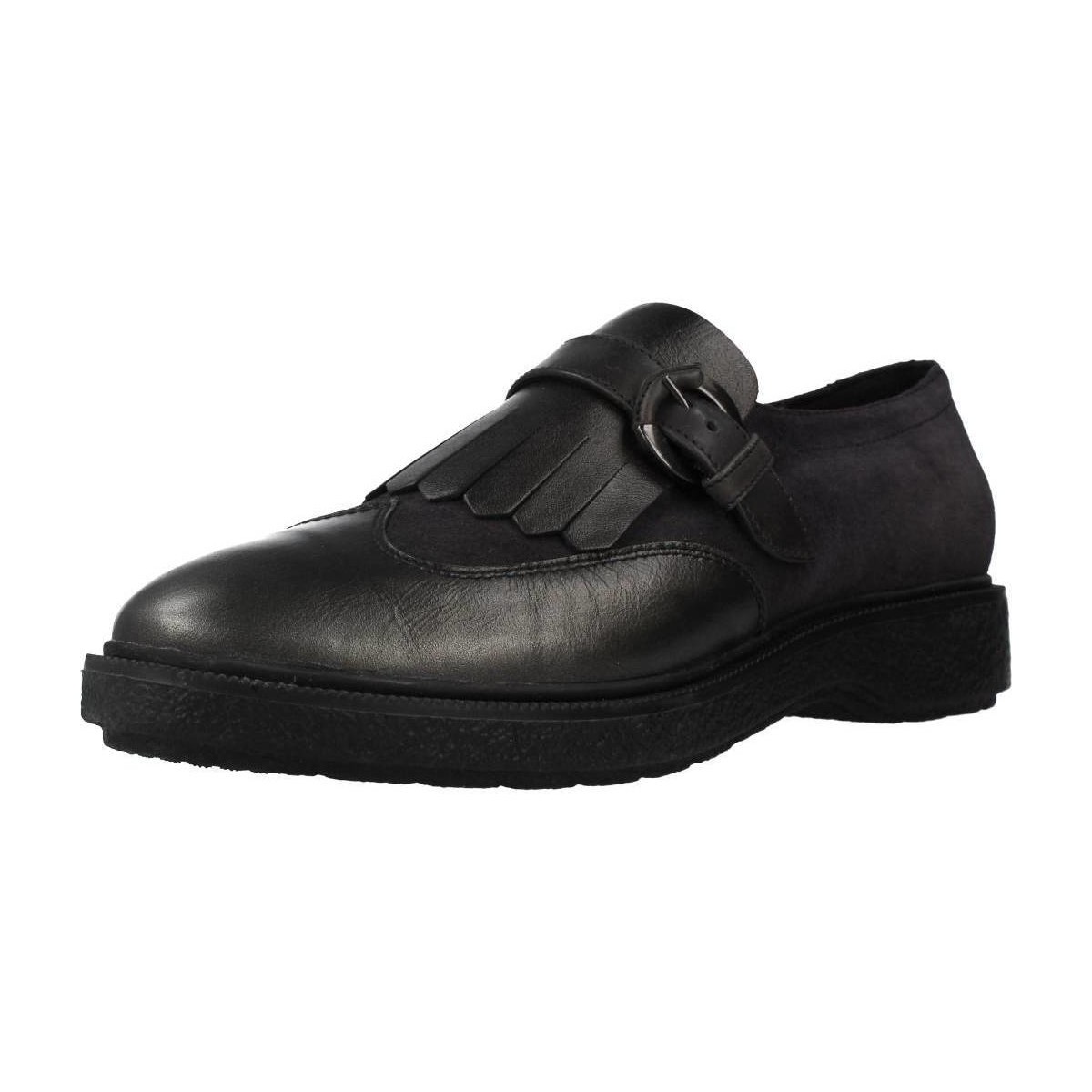 Schuhe Damen Derby-Schuhe & Richelieu Geox D PRESTYN C Grau