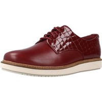 Schuhe Damen Derby-Schuhe & Richelieu Clarks GLICK DARBY Rot