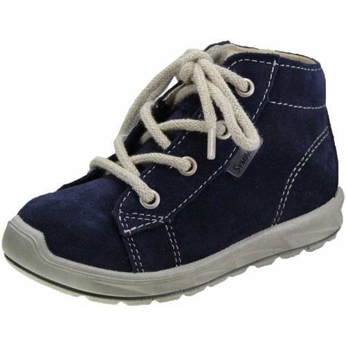 Schuhe Jungen Babyschuhe Ricosta Schnuerstiefel Zayni 2130600-174 Blau
