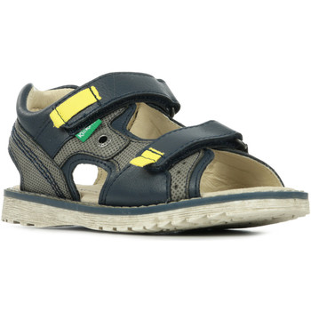 Schuhe Jungen Sandalen / Sandaletten Kickers Pepper Blau