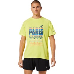 Kleidung Herren T-Shirts Asics Paris Technical 2 Gelb
