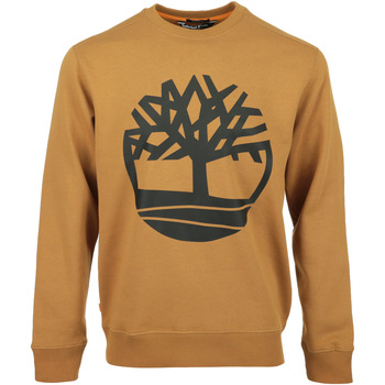 Kleidung Herren Sweatshirts Timberland Core Logo Crew Braun