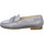 Schuhe Damen Slipper Sioux Slipper Lovina 141 55411 Silbern