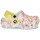 Schuhe Mädchen Pantoletten / Clogs Crocs CLASSIC CLOG  creative dye Weiss