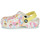 Schuhe Mädchen Pantoletten / Clogs Crocs CLASSIC CLOG  creative dye Weiss