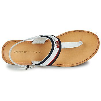 Tommy Hilfiger CORPORATE WEBBING FLAT SANDAL Navy / Rot / Weiss