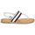 Schuhe Damen Sandalen / Sandaletten Tommy Hilfiger CORPORATE WEBBING FLAT SANDAL Navy / Rot / Weiss