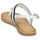 Schuhe Damen Sandalen / Sandaletten Tommy Hilfiger CORPORATE WEBBING FLAT SANDAL Navy / Rot / Weiss