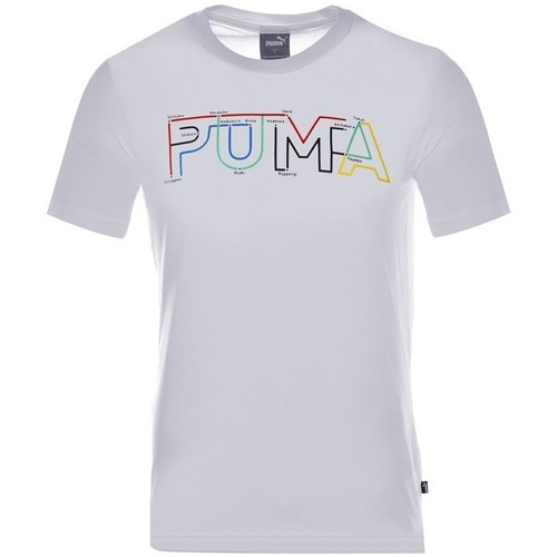 Kleidung Herren T-Shirts Puma Drycell Graphic Weiss