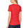 Kleidung Damen T-Shirts Guess Classic logo triangle Rot
