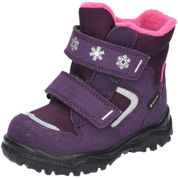 Schuhe Mädchen Babyschuhe Superfit Klettstiefel Stiefelette 1-000045-8500 Violett