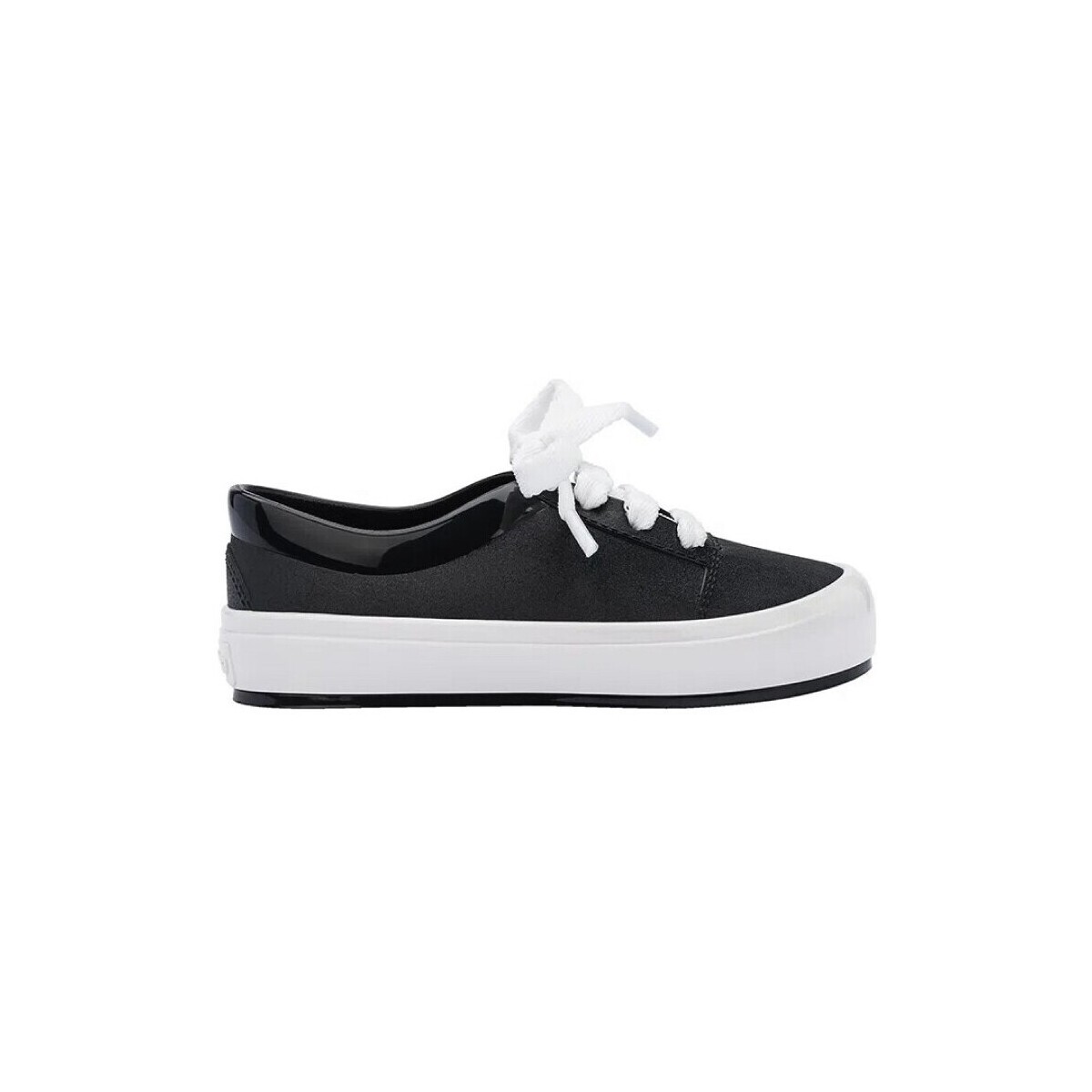 Schuhe Kinder Sneaker Melissa MINI  Street K - Black White Schwarz