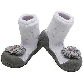 Schuhe Mädchen Babyschuhe Attipas PRIMEROS PASOS   RIBBON ARI02 Grau