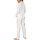 Kleidung Damen Pyjamas/ Nachthemden Admas Pyjama-Hemd und Hose Satin Stripes Weiss