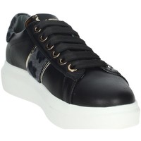 Schuhe Damen Sneaker Low Keys K-5502 Schwarz/Grau
