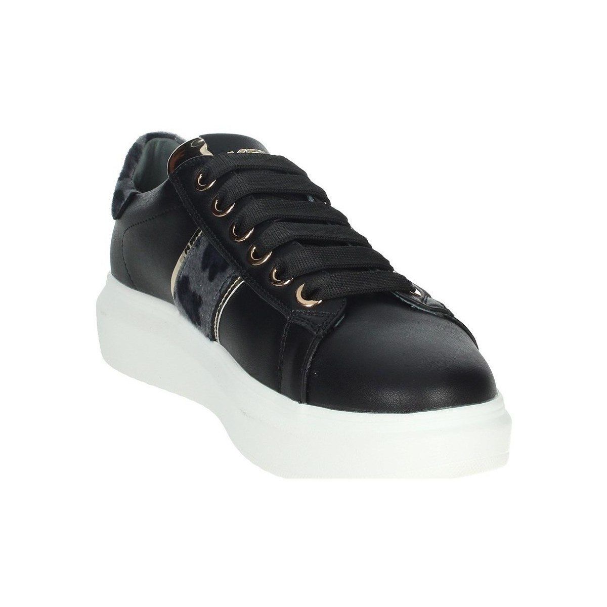 Schuhe Damen Sneaker High Keys K-5502 Schwarz