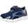 Schuhe Jungen Sneaker Low Geox B FLEXYPER BOY Blau