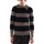 Kleidung Herren Pullover K-Way Lacelot Streifen Schwarz Schwarz