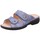 Schuhe Damen Pantoletten / Clogs Finn Comfort Pantoletten Zeno(Strech) 5003 902438 Blau