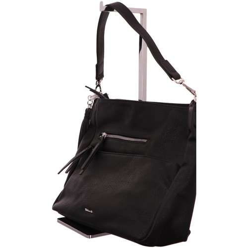 Taschen Damen Handtasche Tamaris Mode Accessoires Adele 30475-100 Schwarz