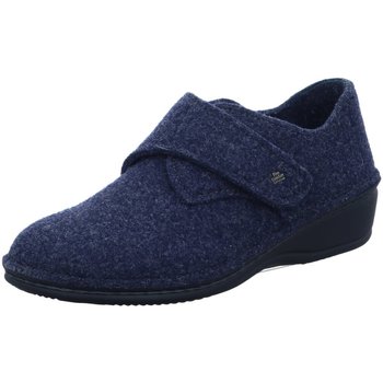 Schuhe Damen Hausschuhe Finn Comfort ADELBODEN 06551-416048 0 Blau