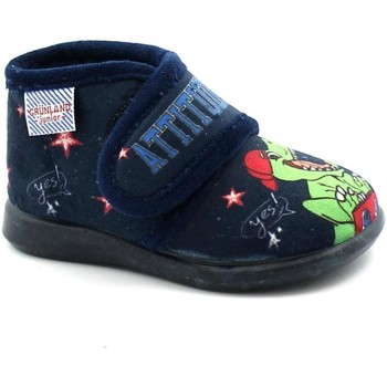 Schuhe Kinder Hausschuhe Grunland GRU-I21-PA0667-BL Blau