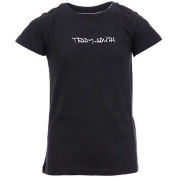 Kleidung Mädchen T-Shirts & Poloshirts Teddy Smith 51006687D Blau