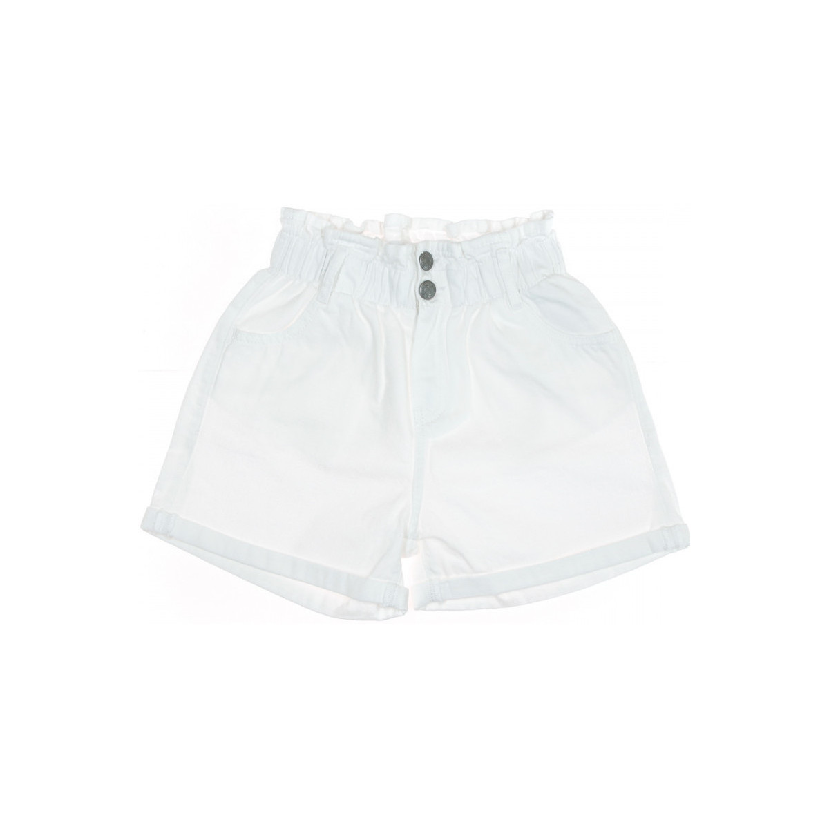 Kleidung Mädchen Shorts / Bermudas Teddy Smith 50406558D Weiss