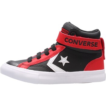 Schuhe Kinder Sneaker Converse - Pro blaze hi nero/rosso 671531C Schwarz