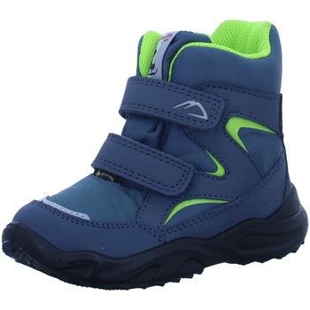 Schuhe Jungen Babyschuhe Superfit Klettstiefel 1-009221-8010 Blau