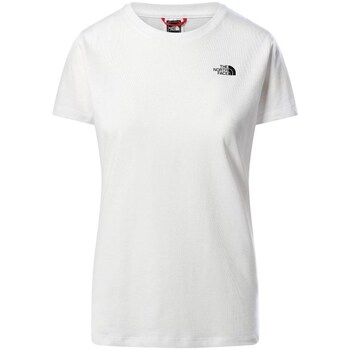 Kleidung Damen T-Shirts The North Face W Simple Dome Tee Weiss