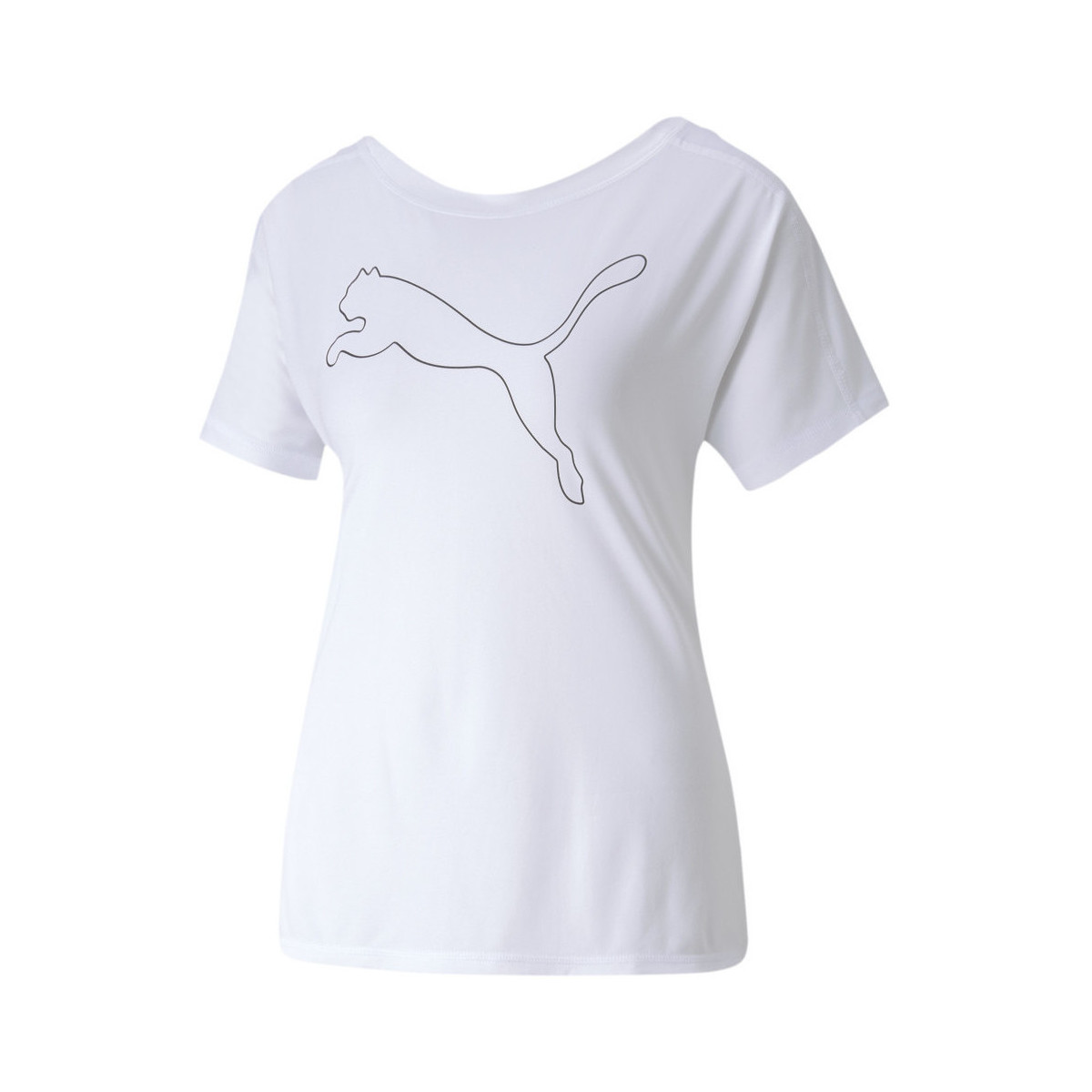 Kleidung Damen T-Shirts & Poloshirts Puma 519523-02 Weiss