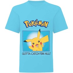 Kleidung Jungen T-Shirts Pokemon  Blau