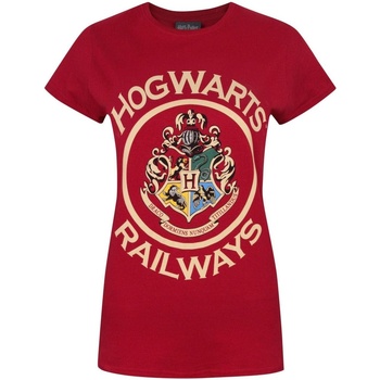 Kleidung Damen T-Shirts Harry Potter  Rot