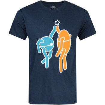Kleidung Herren T-Shirts Portal 2  Blau