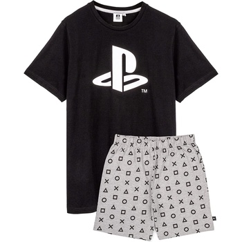 Kleidung Herren Pyjamas/ Nachthemden Playstation  Schwarz
