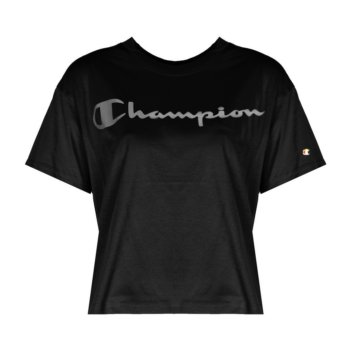 Kleidung Damen T-Shirts Champion 113290 Schwarz