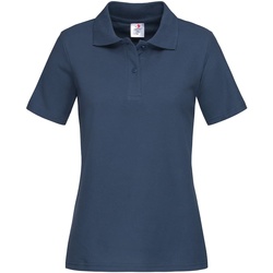 Kleidung Damen T-Shirts & Poloshirts Stedman  Blau