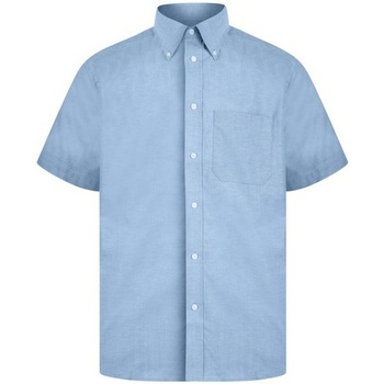 Kleidung Herren Kurzärmelige Hemden Absolute Apparel  Blau