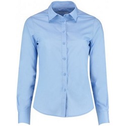 Kleidung Damen Hemden Kustom Kit K242 Blau