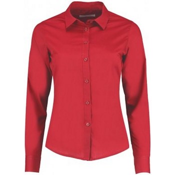 Kleidung Damen Hemden Kustom Kit K242 Rot