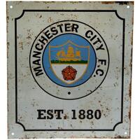 Home Plakate / Posters Manchester City Fc TA1168 Weiss