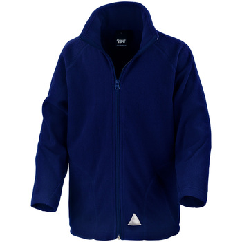 Kleidung Kinder Fleecepullover Result RS114B Blau