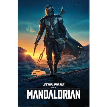Home Plakate / Posters Star Wars: The Mandalorian TA7648 Multicolor