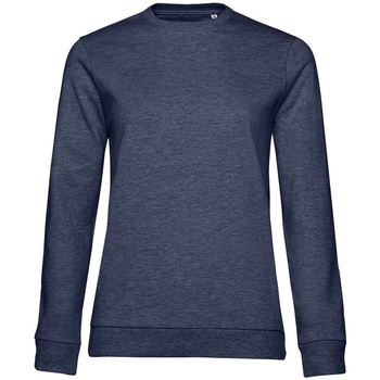 Kleidung Damen Sweatshirts B&c WW02W Marineblau meliert
