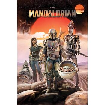 Home Plakate / Posters Star Wars: The Mandalorian TA6889 Multicolor