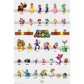 Home Kinder Plakate / Posters Super Mario TA4261 Multicolor