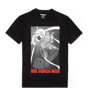 Kleidung Herren T-Shirts One Punch Man  Schwarz