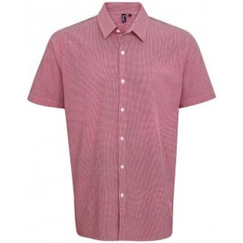 Kleidung Herren Kurzärmelige Hemden Premier PR221 Rot