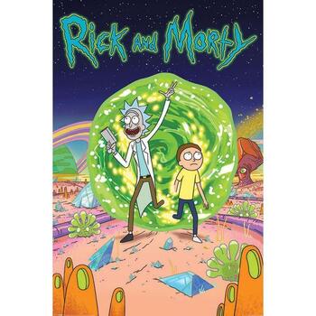 Home Plakate / Posters Rick And Morty TA7652 Multicolor
